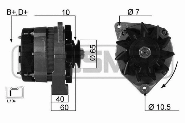 Alternator (210137R)