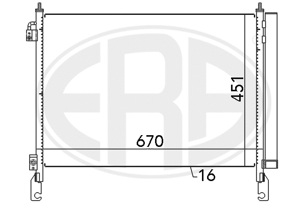 Condenser, air conditioning (667147)