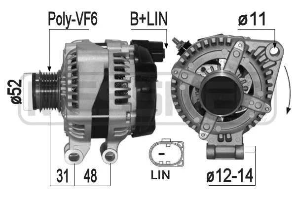 Alternator (209331A)