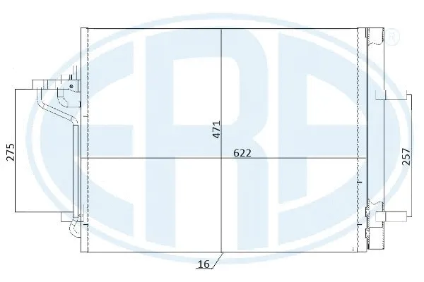 Condenser, air conditioning (667248)