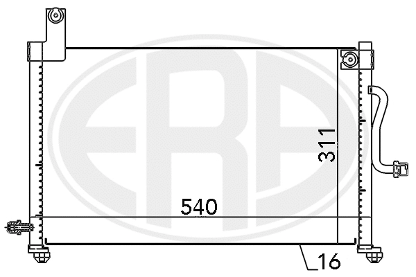 Condenser, air conditioning (667097)