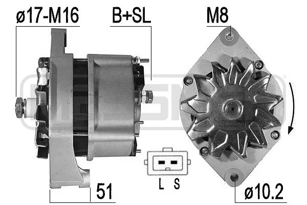 Alternator (209541A)