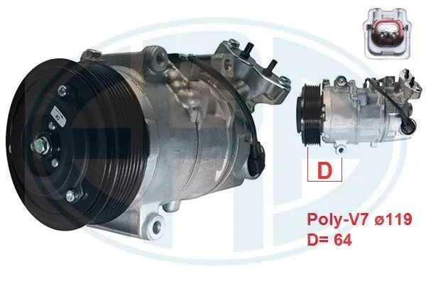 Compressor, air conditioning (670135)
