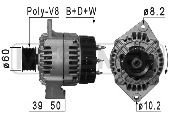 Alternator (210990A)