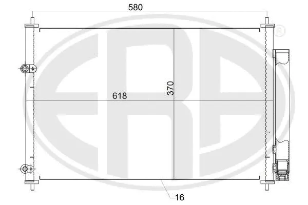 Condenser, air conditioning (667161)