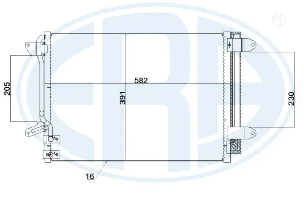 Condenser, air conditioning (667244)