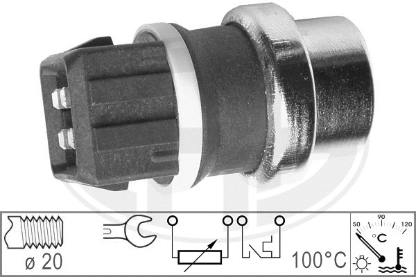 Sensor, coolant temperature (330152)