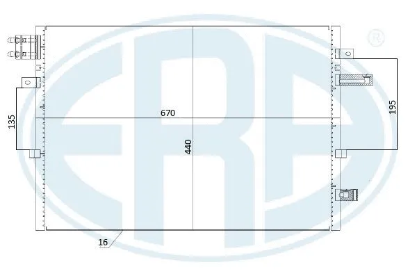 Condenser, air conditioning (667277)