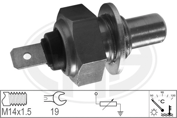 Sensor, coolant temperature (330106)