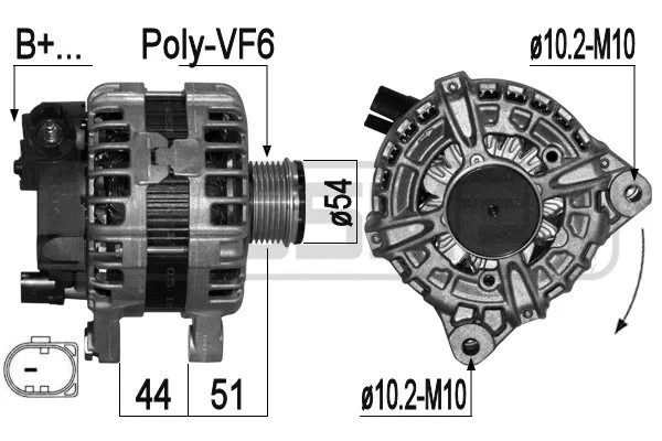 Alternator (209301)