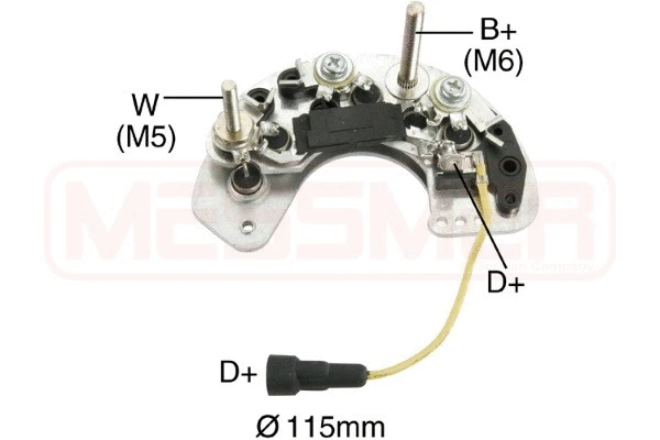 Rectifier, alternator (215502)