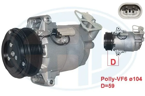 Compressor, air conditioning (670049)