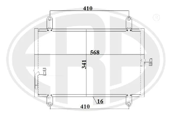 Condenser, air conditioning (667228)