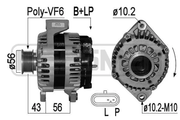Alternator (209135)