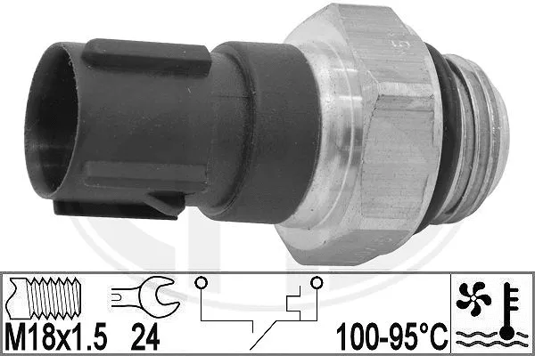 Temperature Switch, radiator fan (330928)