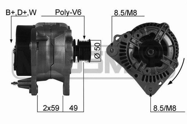 Alternator (210120A)
