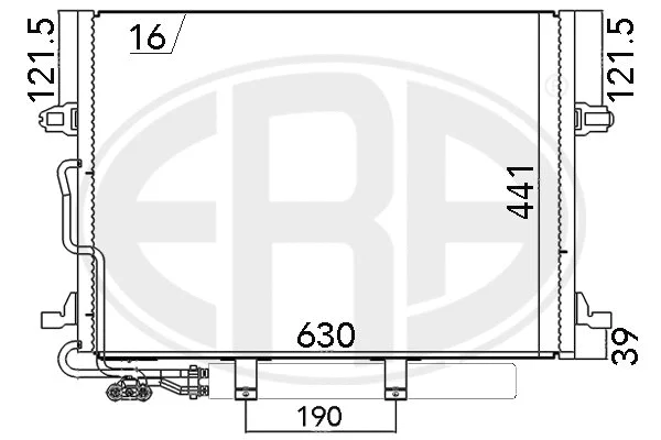 Condenser, air conditioning (667033)
