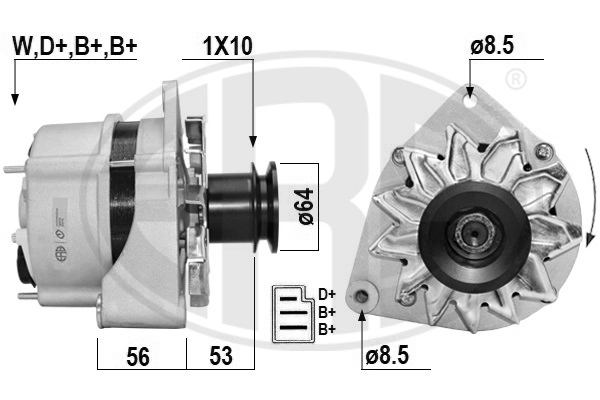 Alternator (209667A)