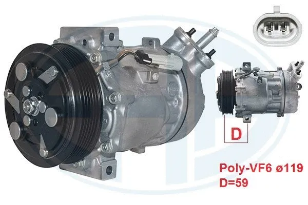 Compressor, air conditioning (670023)