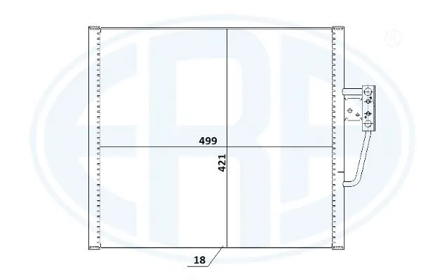 Condenser, air conditioning (667231)