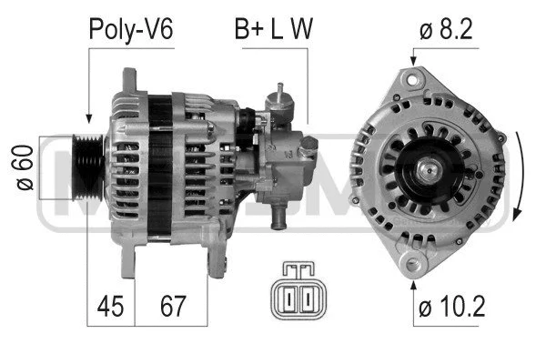 Alternator (210131A)