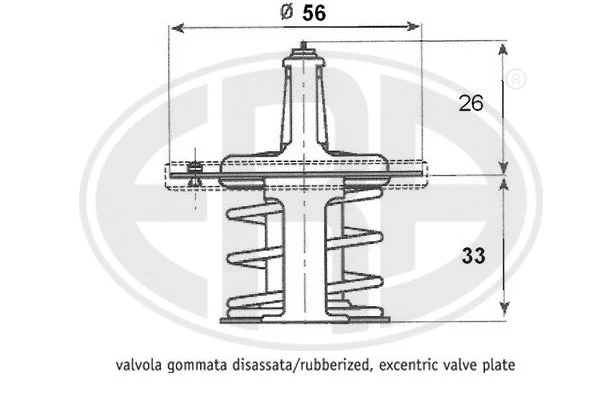 Thermostat, coolant (350280)