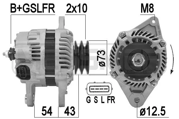 Alternator (209447A)
