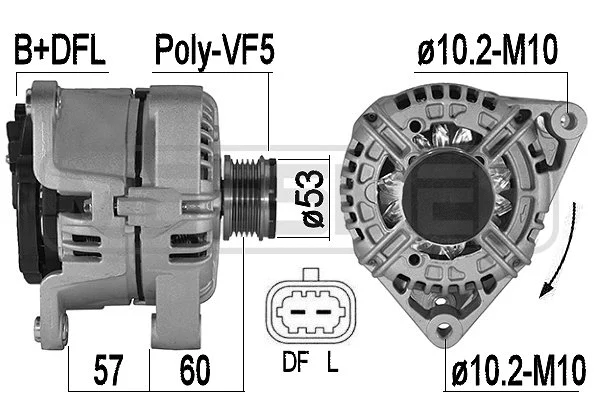 Alternator (209539A)