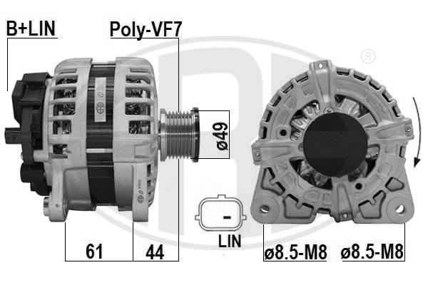 Alternator (209643A)