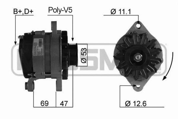 Alternator (210071A)