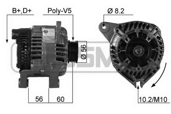 Alternator (210217A)