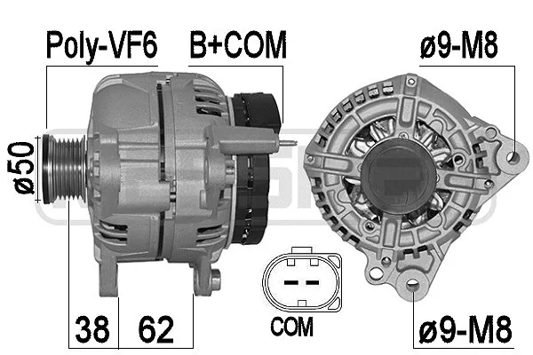Alternator (209566A)
