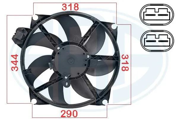Fan, engine cooling (352084)