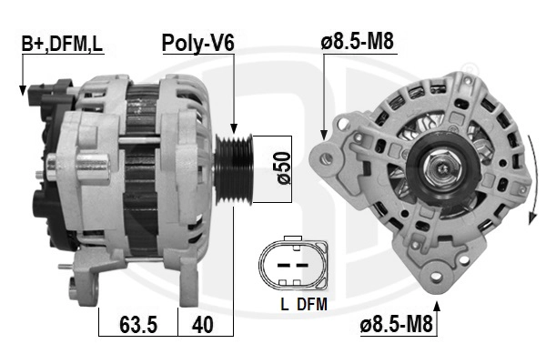 Alternator (209639A)