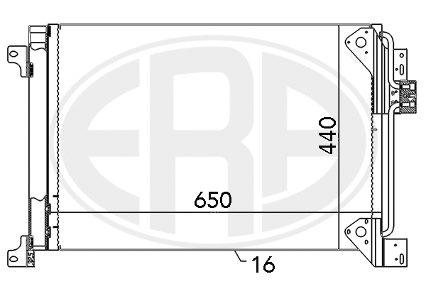 Condenser, air conditioning (667117)