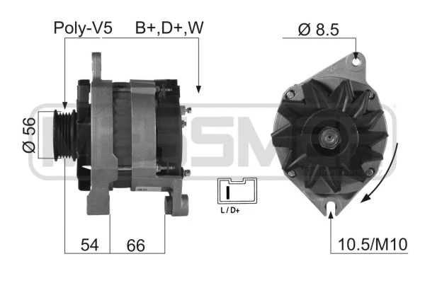 Alternator (210197R)