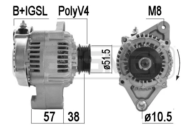 Alternator (209509A)