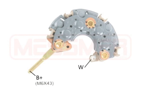 Rectifier, alternator (215715)