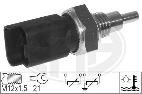 Sensor, coolant temperature (330495)