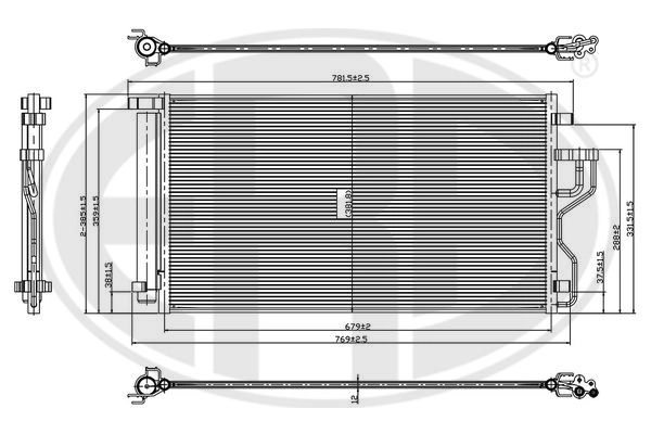 Condenser, air conditioning (667312)