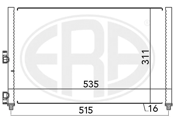Condenser, air conditioning (667024)