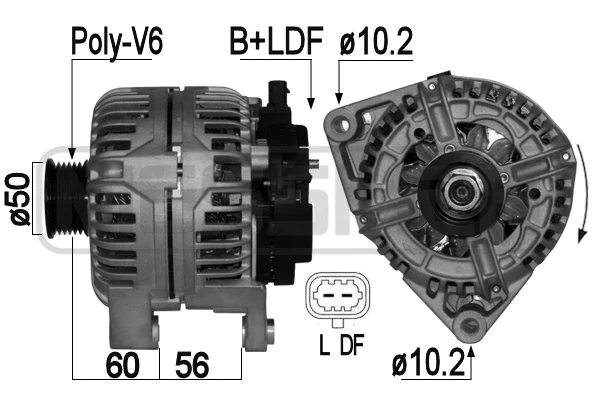 Alternator (209044A)
