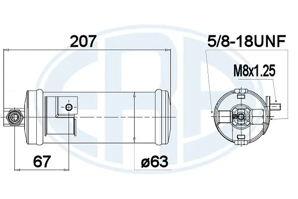 Dryer, air conditioning (668024)