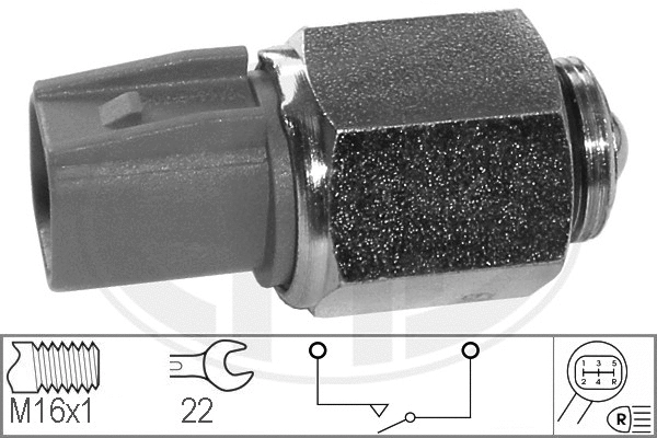 Switch, reverse light (330611)