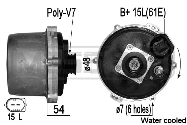 Alternator (209068A)