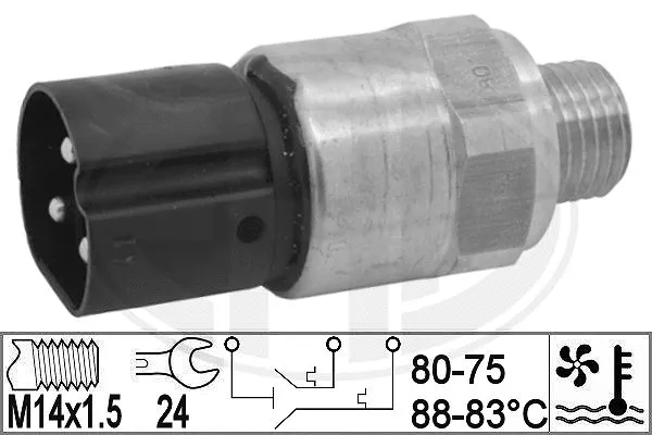 Temperature Switch, radiator fan (330842)