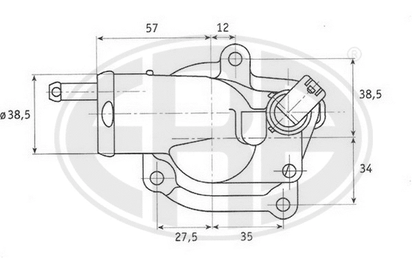 Thermostat, coolant (350255)