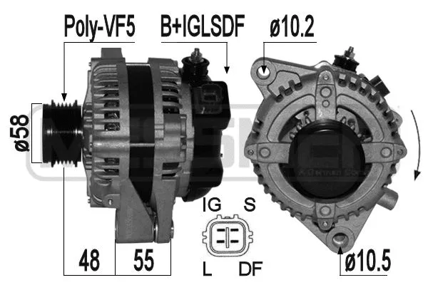 Alternator (209346A)