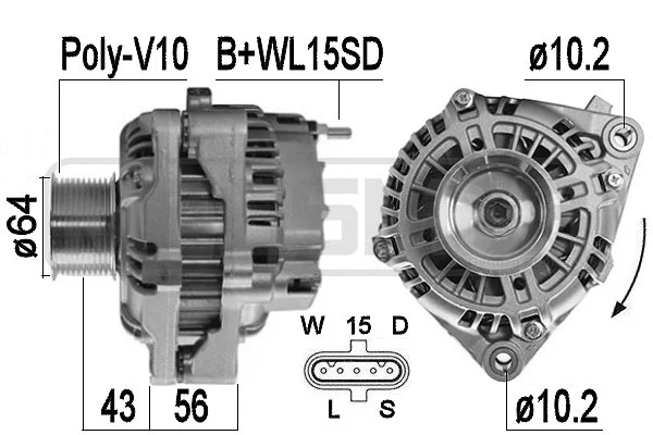 Alternator (209580)