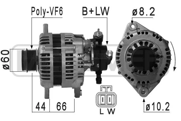 Alternator (210890A)